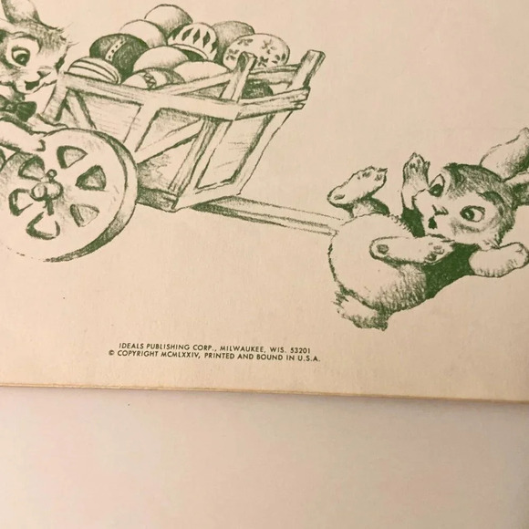 Vintage 1974 Bunny Tales Paperback Ideals Publishing Corp Book - Picture 6 of 13